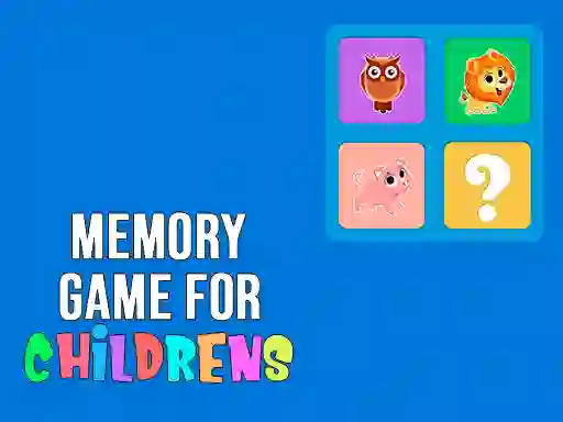 لعبة Memory Game for Childrens على الانترنت