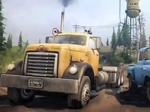 لعبة Offroad Trucks Differences على الانترنت
