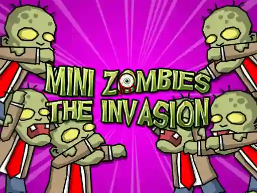 لعبة Mini Zombie The Invasion على الانترنت