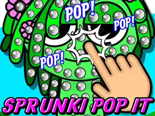 لعبة Sprunki Pop It على الانترنت