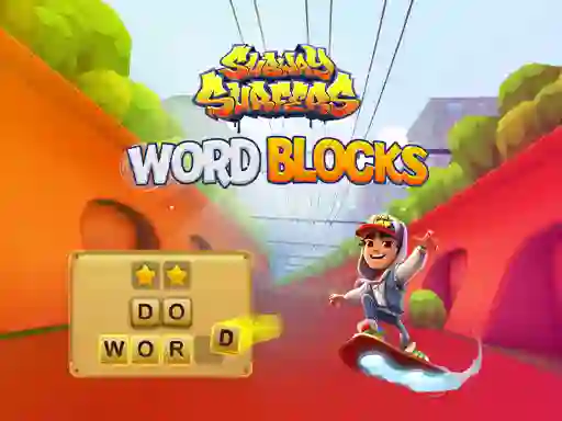 لعبة Subway Surfers Word Blocks على الانترنت