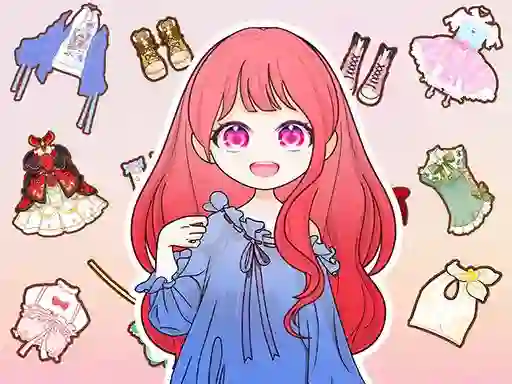 لعبة Dress Up Sweet Doll على الانترنت