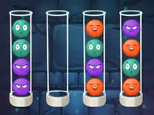 لعبة Fluffy Balls - Sorting على الانترنت