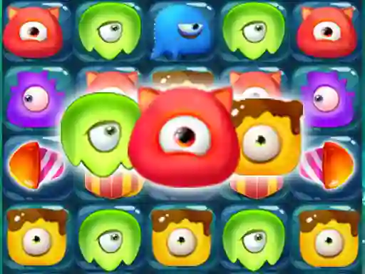 لعبة Monster Candy Crush على الانترنت