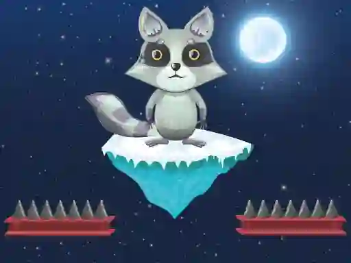 لعبة Jumping Raccoon على الانترنت
