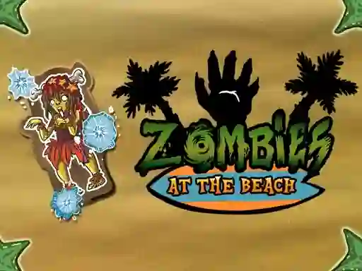 لعبة Zombies at the beach على الانترنت