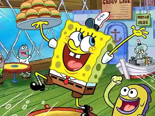 لعبة Sponge Bob Jigsaw Puzzle collection على الانترنت
