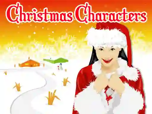 لعبة Christmas Character Slide على الانترنت