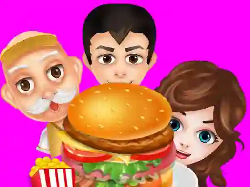 لعبة Buger Cooking Food Shop على الانترنت