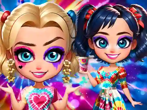 لعبة Tie Dye Explosion of Color على الانترنت