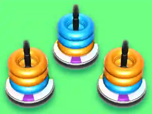 لعبة Hoop Stack Color ring على الانترنت