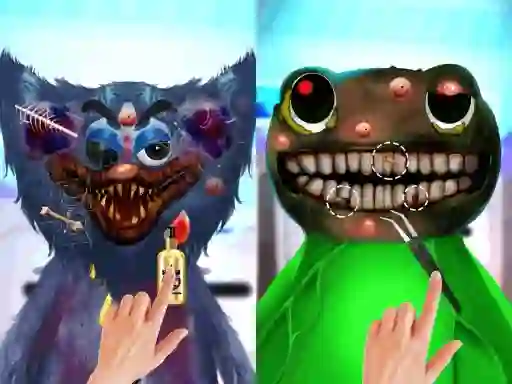 لعبة Huggy ASMR Monster Makeover على الانترنت