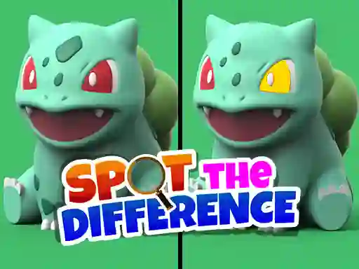 لعبة Pokimon Spot the differences على الانترنت