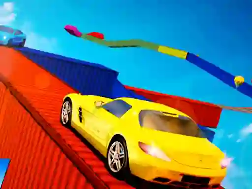 لعبة Mega Ramps stunt cars 3d على الانترنت