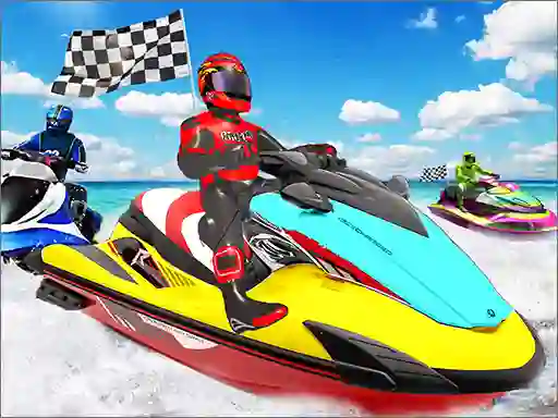 لعبة Water Boat Racing على الانترنت