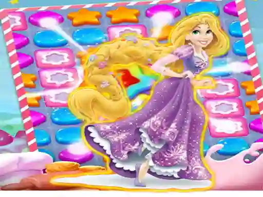 لعبة Princess Rapunzel Match3 على الانترنت