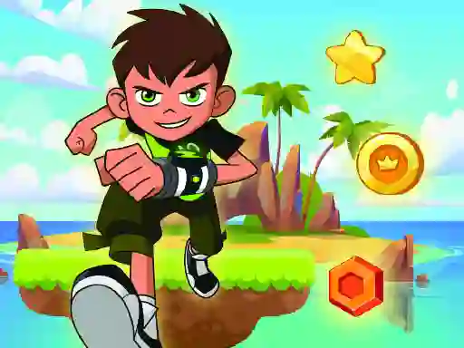 لعبة Ben 10 Island Run على الانترنت