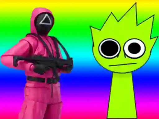 لعبة Squid Sprunki Shooter Game 2 على الانترنت
