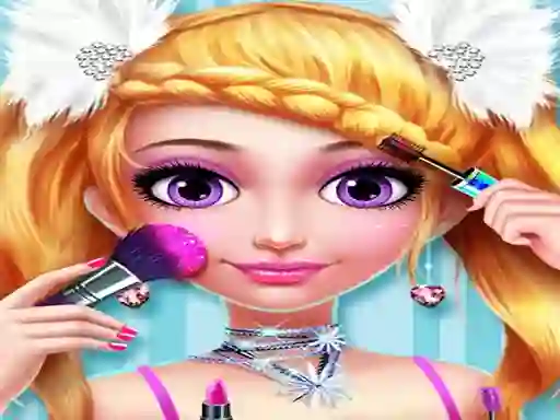 لعبة Ballerina Magazine Dress Up على الانترنت