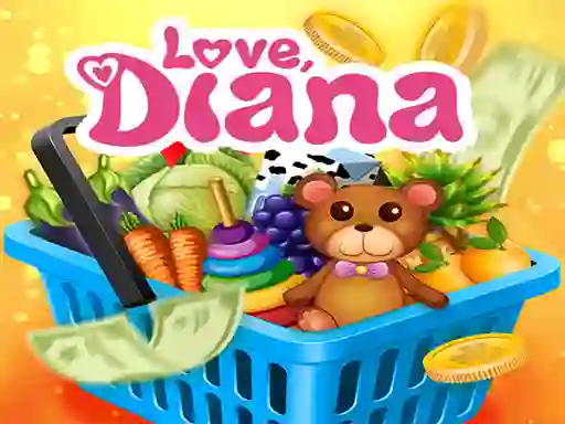 لعبة Diana & Roma shopping SuperMarket على الانترنت