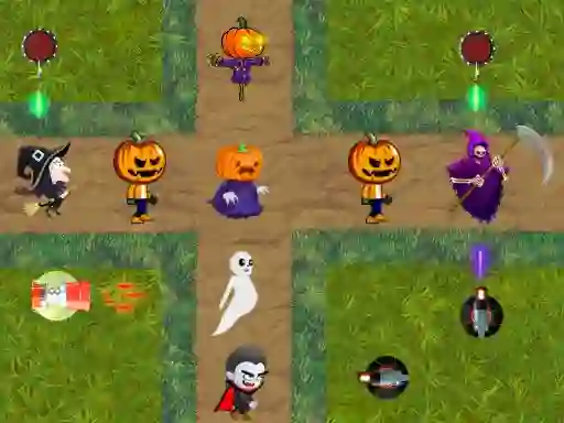 لعبة Halloween Ghouls على الانترنت
