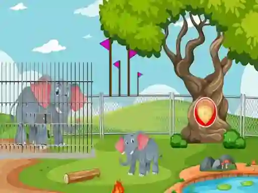 لعبة Rescue The Elephant Calf 2 على الانترنت
