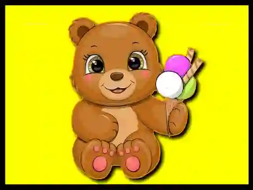لعبة Cute Bear Memory على الانترنت