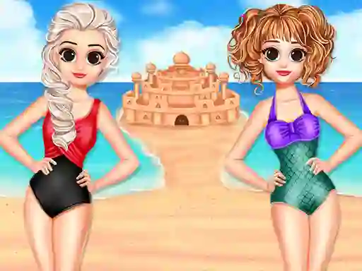 لعبة Princess Summer Sand Castle على الانترنت