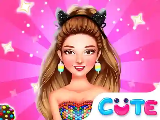 لعبة Celebrity Love Candy Outfits على الانترنت