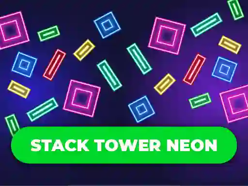 لعبة Stack Tower Neon: Keep Blocks Balance على الانترنت