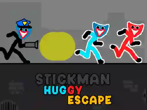 لعبة Stickman Huggy Escape على الانترنت