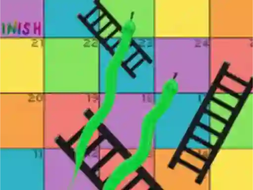 لعبة Snakes and Ladders على الانترنت