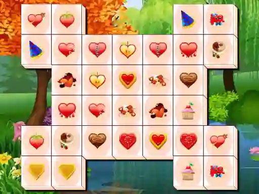 لعبة Valentines Day Mahjong على الانترنت