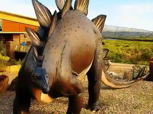 لعبة Stegosaurus Dinosaur Jigsaw على الانترنت
