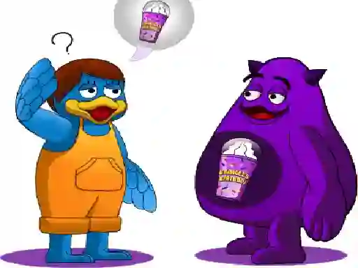 لعبة Grimace Monster Dop Story على الانترنت