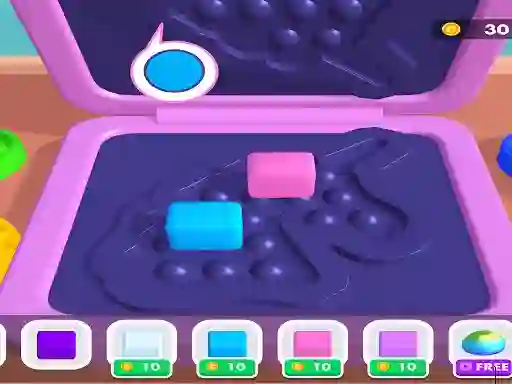 لعبة Pop Toys Maker Fidget DIY على الانترنت