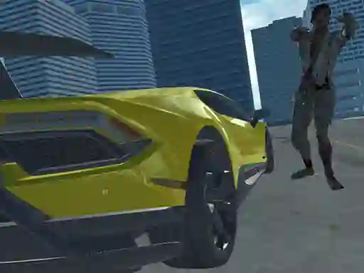 لعبة Supercars zombie driving 2 على الانترنت
