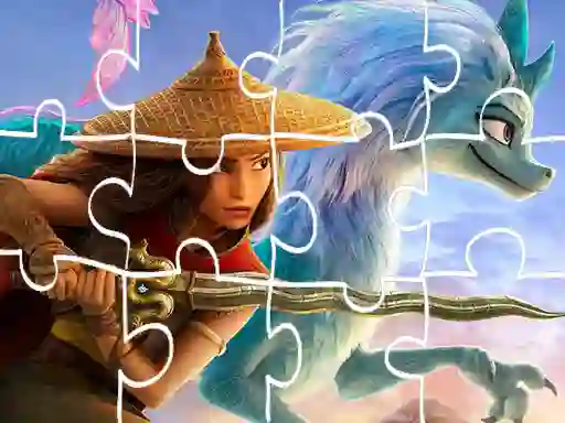 لعبة Raya And The Last Dragon Jigsaw على الانترنت
