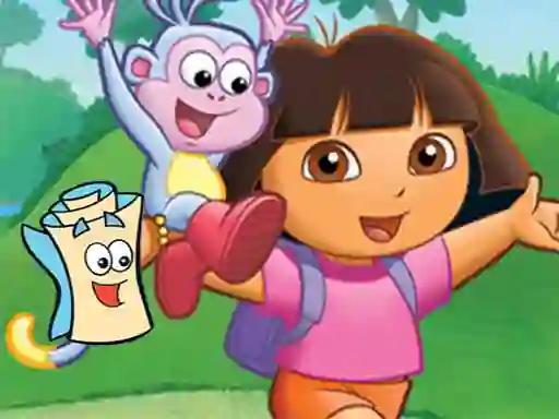 لعبة Dora Find Hidden Map على الانترنت