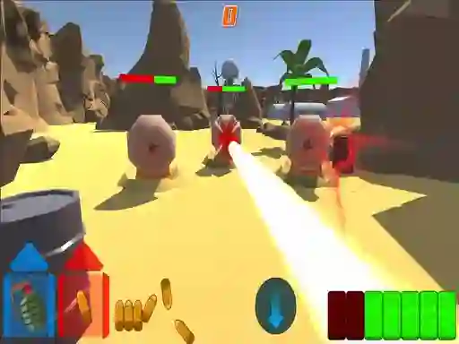 لعبة Alien Blaster على الانترنت