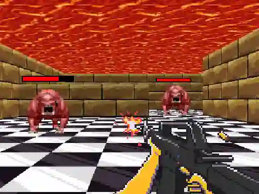 لعبة Retro FPS Escape على الانترنت