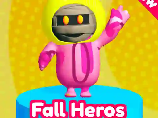لعبة fall heroes Guys 3d على الانترنت