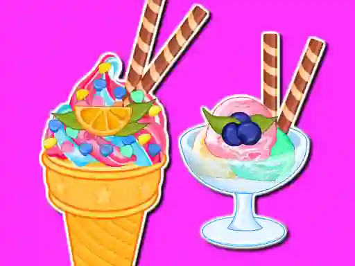 لعبة Cooking Ice Cream And Gelato على الانترنت