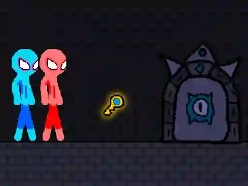 لعبة Red and Blue Stickman Rope على الانترنت