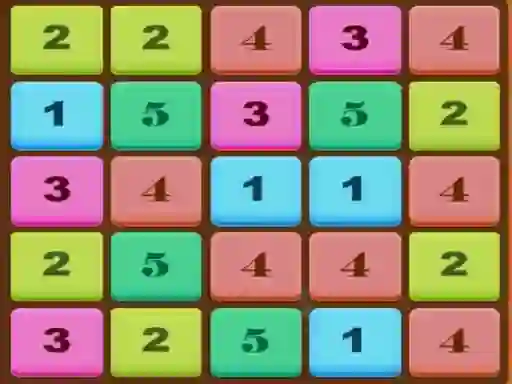 لعبة Number Merging على الانترنت