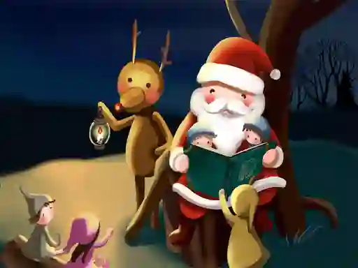 لعبة Merry Christmas Puzzles على الانترنت