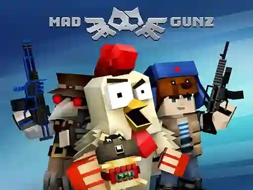 لعبة Mad GunZ على الانترنت