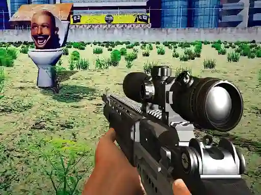 لعبة Sniper Hunting Skibidi Toilet على الانترنت
