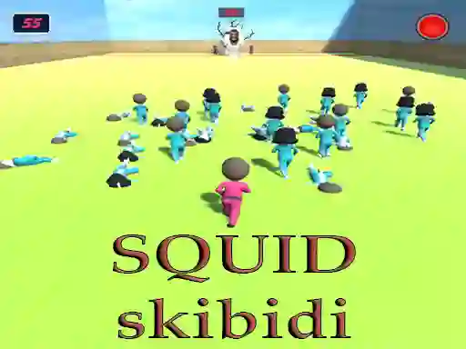 لعبة SQUID SKIBIDI على الانترنت