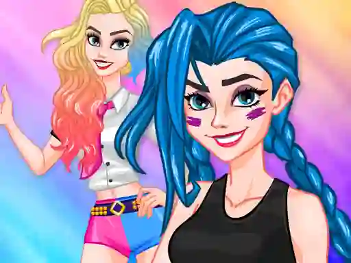 لعبة Crazy BFF Party على الانترنت